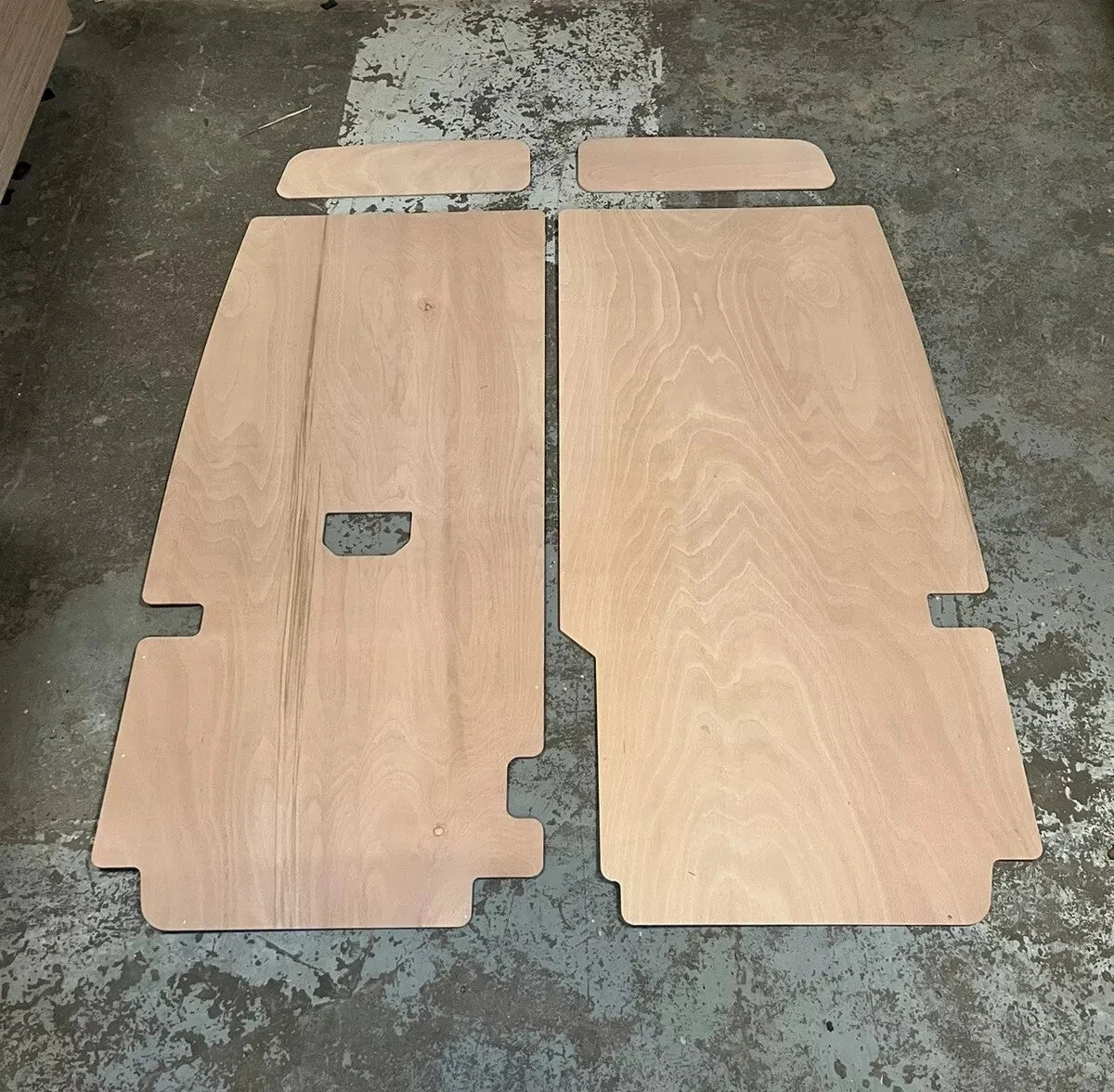 VW Crafter Back Door Ply Lining Panels Full Doors Only 6mm 2017 on