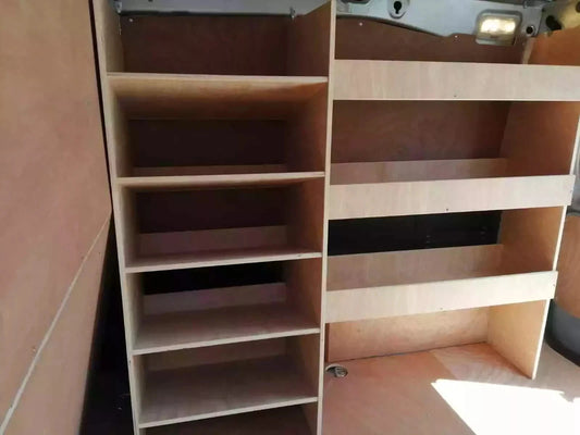 Citroen Berlingo Driver Side Shelving Unit Drill box Shelving 2 Unit SWB 2008-18 With Discount