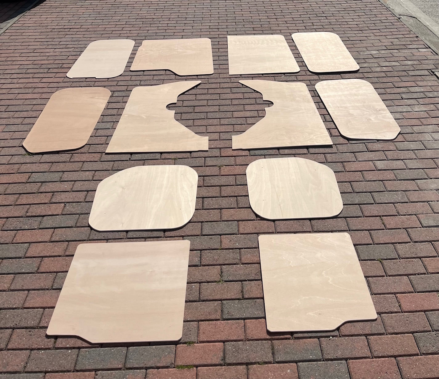 Ford Transit Custom Ply Lining SWB 2013-2023 Full Kit Inset Panels