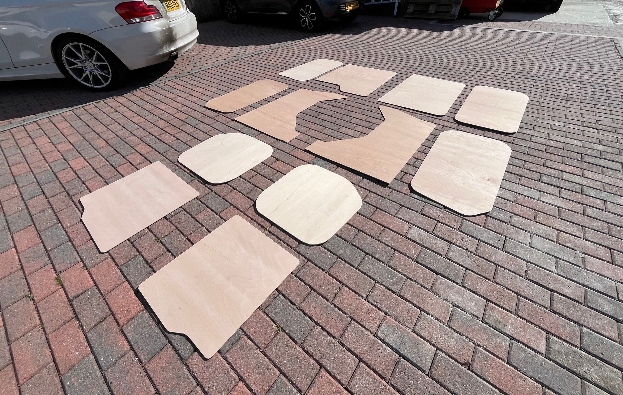 Ford Transit Custom Ply Lining SWB 2013-2023 Full Kit Inset Panels