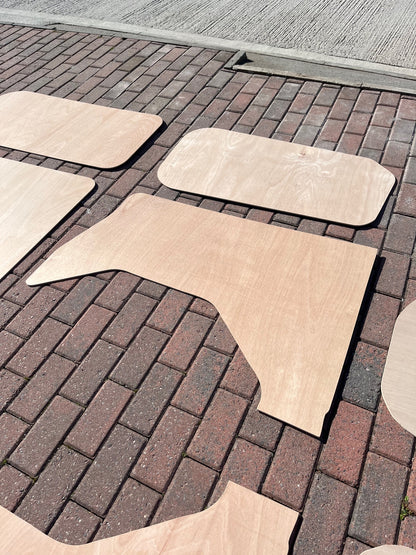 Ford Transit Custom Ply Lining SWB 2013-2023 Full Kit Inset Panels