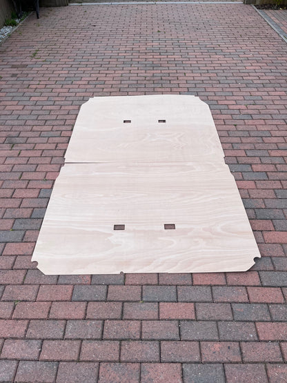 SWB Ford Transit Custom 2023 onward Roof Lining and Sides + Full Back Doors 6mm