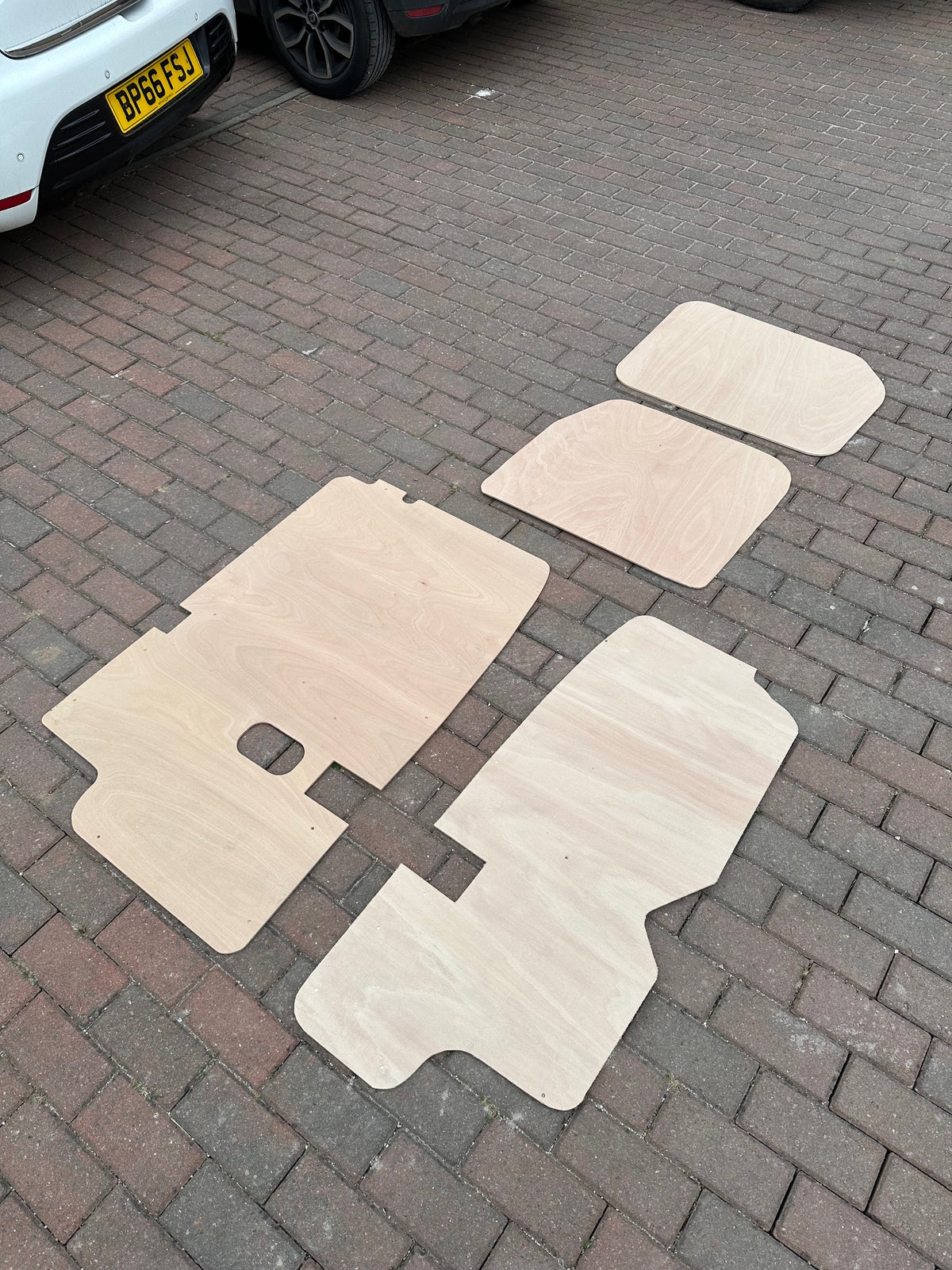 Renault Kangoo Ply Lining Full Back Doors And Side Loading Door Panels 6mm 2013-2021