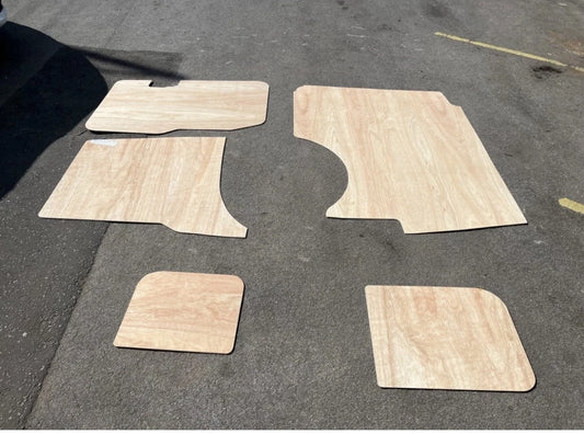 VW Volkswagen Caddy Ply Lining Kit Floor, Boxes, Sides, BD Bottoms 2004-2019
