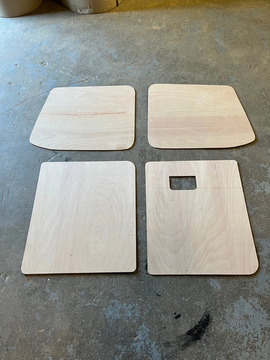 Volkswagen VW Transporter T5/T6 Ply Lining Panels Back Door Panels Only 6mm