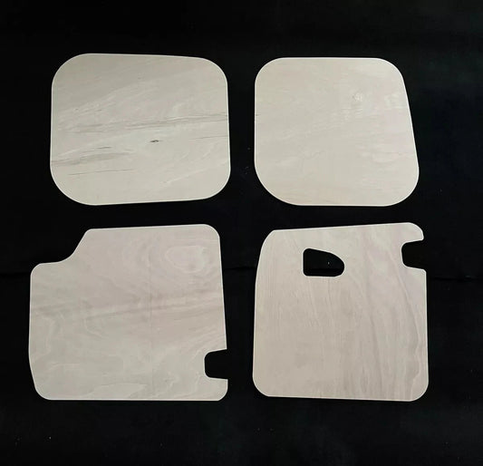 Fiat Talento Ply Lining Panels 2016-2020 Back Door Panels Only 6mm Top & Bottom