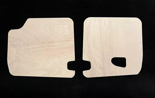 Renault Traffic Ply Lining Panels 2002 on Back Door Bottoms Only 6mm SWB & LWB