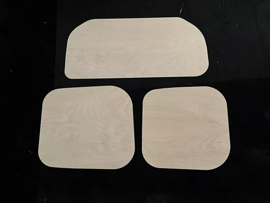 Renault Traffic Ply Lining Panels 02-18 Back Door Tops & Side Loading Door Top