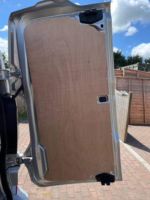 Brand New Shape Ford Transit Custom Ply Lining Full Back Doors Ply Kit 2023 On