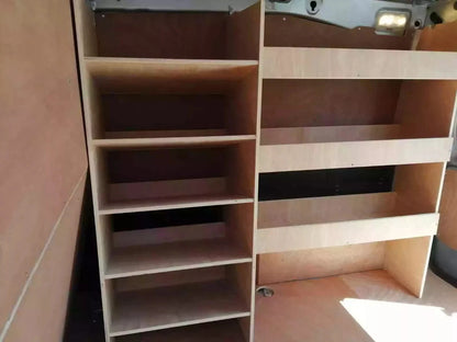 Citroen Berlingo Driver Side Shelving Unit Drill box Shelving 2 Unit SWB 2008-18 With Discount