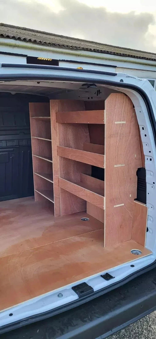 Citroen Berlingo Driver Side Shelving Unit Drill box Shelving 2 Unit SWB 2018 on